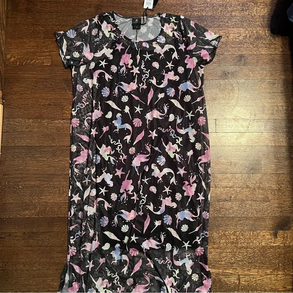 NWT Torrid Disney size 3X The little mermaid mesh layer dress